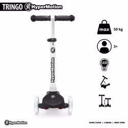 HyperMotion TRINGO Enfants Scooter classique Noir, Blanc - Vue supplémentaire 5