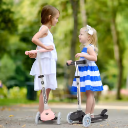 HyperMotion TRINGO Enfants Scooter classique Rose, Blanc - Vue supplémentaire 2