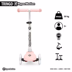 HyperMotion TRINGO Enfants Scooter classique Rose, Blanc - Vue supplémentaire 5