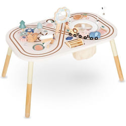 Table dactivités Bois- Table dappoint éducative - Mamabrum - 10 en 1 - Animaux - 3 ans et plus