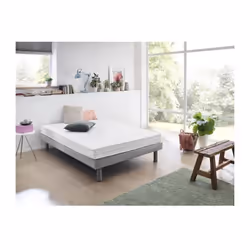 DORMIPUR Matelas 90x190 - Epaisseur 16 cm - Ame en mousse de polyuréthane densité 25 kg/m³ - 1 face hiver en mousse mémoire d ...