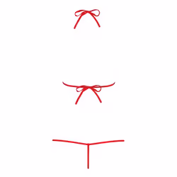 Obsessive Luiza Body Rouge Elastane, Polyamide