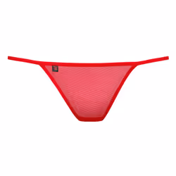 Obsessive Luiza, Résumés, Thong, Femelle, Rouge, S/M, Monochromatique
