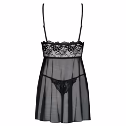 Obsessive Imperia Chemise de nuit Noir Elastane, Polyamide