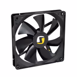 SilentiumPC Mistral 140, Ventilateur, 14 cm, 1000 tr/min, 18,7 dB, 60,67 cfm, Noir