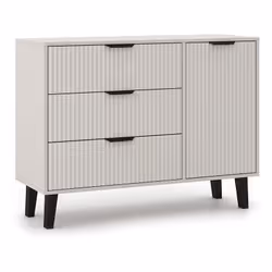La commode SONIA est l’alliance parfaite entre style contemporain et praticité. Avec ses dimensions compactes et son coloris  ...
