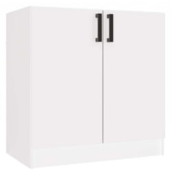 JASPER - Meuble de cuisine bas style scandinave - 80x45.5x82 cm - 2 portes