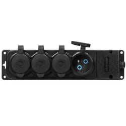 Multiprise - Orno - OR-AE-13167 - 4 prises - Etanche - Utilisation extérieure