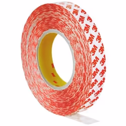 Ruban double face 3M GPT 020F support en polyester avec un adhésif acrylique et liner filmique rouleau de 50mx12mm