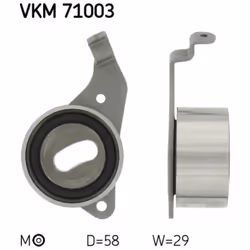 Galet tendeur, courroie de distribution SKF VKM 71003