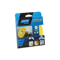 Norton - Disque oblong 125x12 grain 80