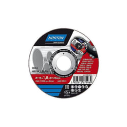 Norton - Disque de coupe métal/inox 115x1x22,2 mm