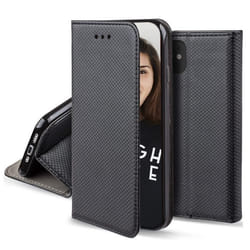 Étui Folio - JAYM - Xiaomi Redmi A1 / A2 / A2+ - Fonction Stand - Noir