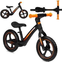 Vélo Draisienne MoMi MIZO - sans pédales - 12 roues - style sportif - Noir