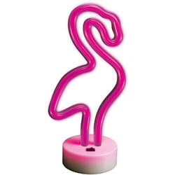 Lampe led de néon, pile / usb Lampe led pour thehome, veilleuse, veilleuse, flamant rose