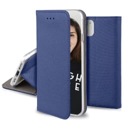 JAYM Étui Folio pour Samsung Galaxy S24 - Bleu