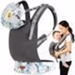 Porte-bébé ergonomique MoMi COLLET - MARQUE - Floral - Jusquà 20 kg - Avant/arrière - Hypoallergénique
