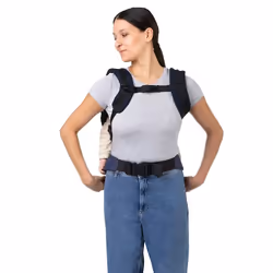 MoMi NOSI00002 porte bébé Sac à dos porte-bébé Bleu - Vue supplémentaire 9