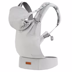MoMi NOSI00003, Sac à dos porte-bébé, 20 kg, Gris