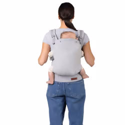 MoMi NOSI00003 porte bébé Sac à dos porte-bébé Gris - Vue supplémentaire 8