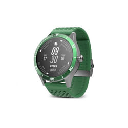 Forever GSM104409 smartwatche et montre de sport 3,3 cm (1.3") AMOLED 44 mm Numérique 360 x 360 pixels Écran tactile Vert