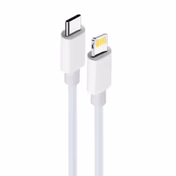 MaXlife OEM0100927, Blanc, USB C, Lightning, 1 m, Mâle, Mâle