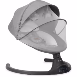 MoMi BULE00022 balançoire pour bébé Transat pour bébé Gris