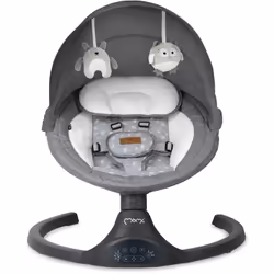 MoMi BULE00022 balançoire pour bébé Transat pour bébé Gris - Vue supplémentaire 4