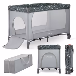 MoMi LOZE00015 couffin pour bébés Gris - Vue supplémentaire 5