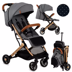 MoMi WOSP00018 Poussette pour bébé 1 siège(s) Or, Gris - Vue supplémentaire 6