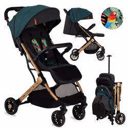 MoMi WOSP00019 Poussette pour bébé 1 siège(s) Noir, Vert - Vue supplémentaire 7