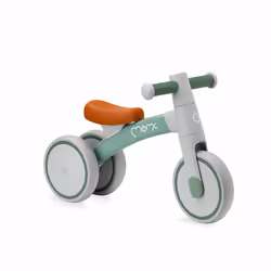 MoMi ROBI00035, Vélo d'équilibre, Enfants, Unisexe, Droit, Vert, 17,8 cm (7")