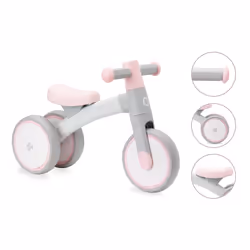 MoMi ROBI00036 vélo Vélo d'équilibre Gris, Rose - Vue supplémentaire 5