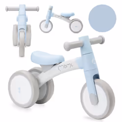 MoMi ROBI00037 vélo Vélo d'équilibre Gris, Bleu clair - Vue supplémentaire 5