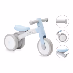 MoMi ROBI00037 vélo Vélo d'équilibre Gris, Bleu clair - Vue supplémentaire 6