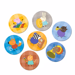 Peppa Pig Memos Jeu de cartes Mémoire