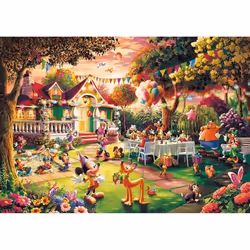 Puzzle 1000 pièces Premium Plus : Lanniversaire de Mickey Mouse