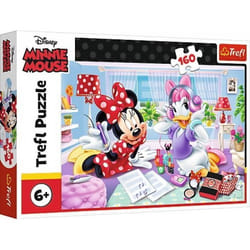 Puzzle - DISNEY - Minnie - 160 pièces - Dessins animés et BD - Rose