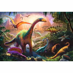 Trefl 16277 puzzle Jeu de puzzle 100 pièce(s) Dinosaures
