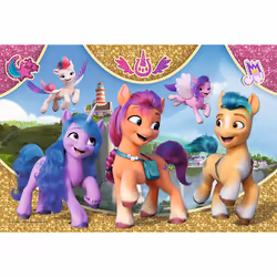 Trefl My Little Pony Colorful friendship Jeu de puzzle 100 pièce(s) Dessins animés