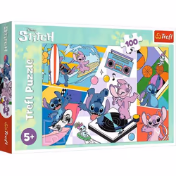 Puzzle 100 éléments Lilo&Stitch Trefl