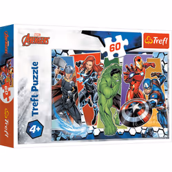 Trefl The Avengers Invincible, 60 pièce(s), Dessins animés, 4 an(s)