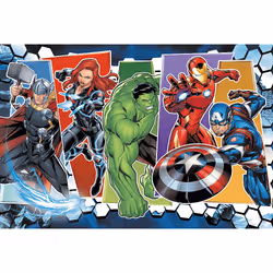 Trefl The Avengers Invincible Jeu de puzzle 60 pièce(s) Dessins animés