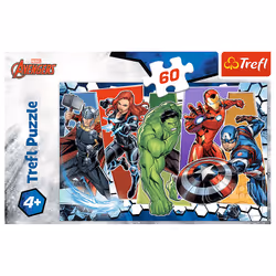 Trefl The Avengers Invincible Jeu de puzzle 60 pièce(s) Dessins animés