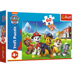 Trefl Paw Patrol Puzzle 60 Jeu de puzzle 60 pièce(s) Dessins animés