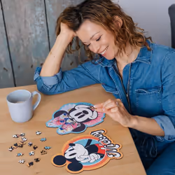 Trefl Wood Craft Origin 20193 puzzle Puzzle à formes 160 pièce(s) Dessins animés