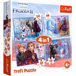 Trefl 34323, 54 pièce(s), Autres, 4 an(s)