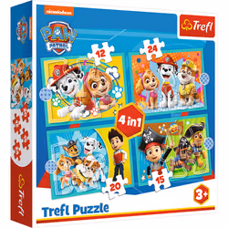 Trefl Paw Patrol, 24 pièce(s), Dessins animés, 3 an(s)