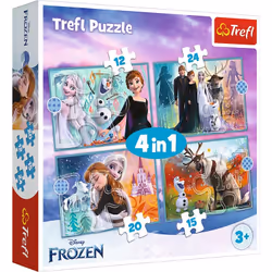 Trefl 34381, 24 pièce(s), Autres, 4 an(s)