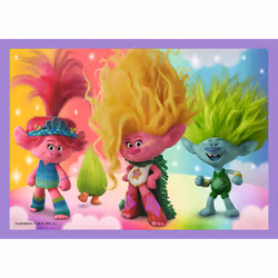 Trefl Trolls Adventures of colorful Jeu de puzzle 54 pièce(s) Dessins animés